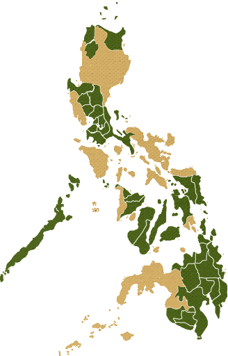 Areas of Operations Map